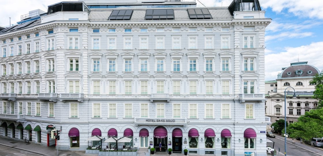 Boutique Hotel Vienna -Fassade_Sans_Souci_Wien_hotel_(c)Stefan Gergely vienna 5 star hotel hotels in central vienna