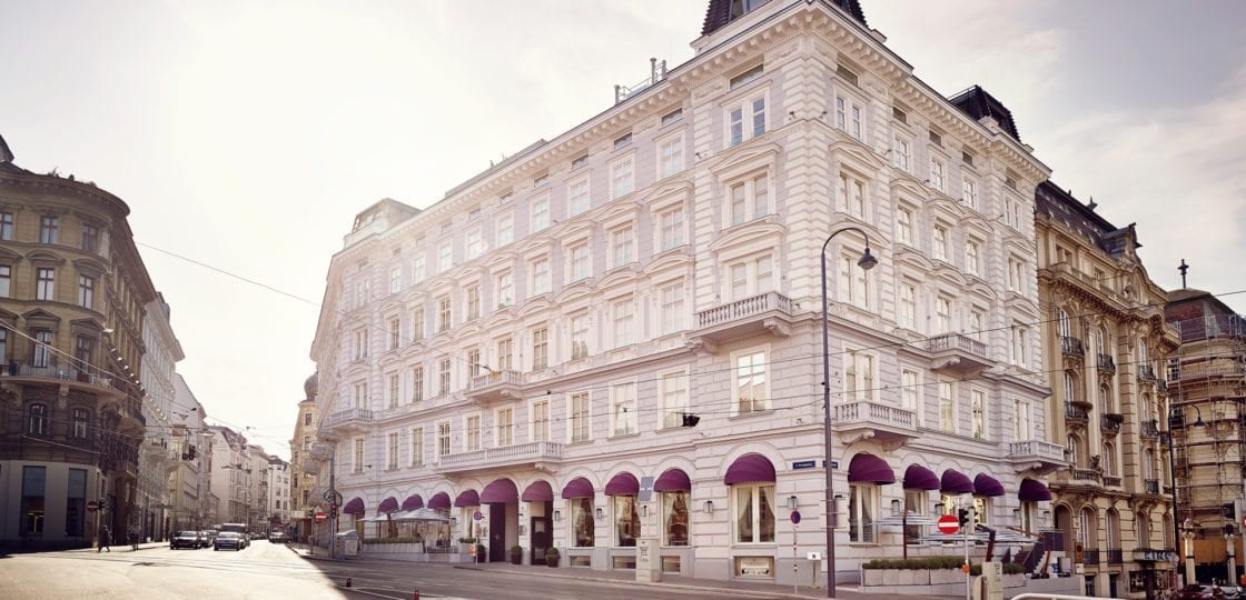Boutique Hotel Vienna -Impressionen Sans Souci Wien: Aussenansicht / (c) Gregor Titze