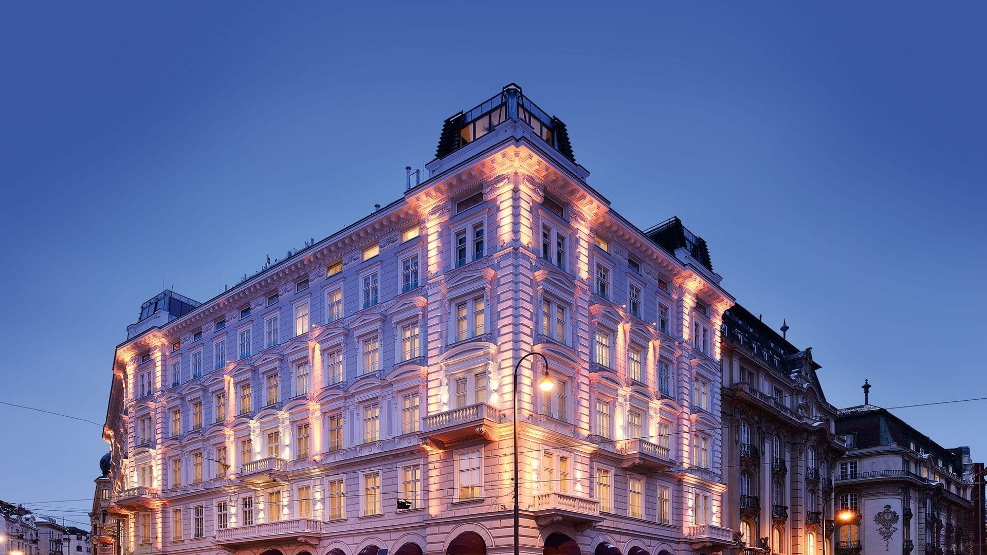 Luxushotel Wien-Aussenansicht Hotel Sans Souci Wien